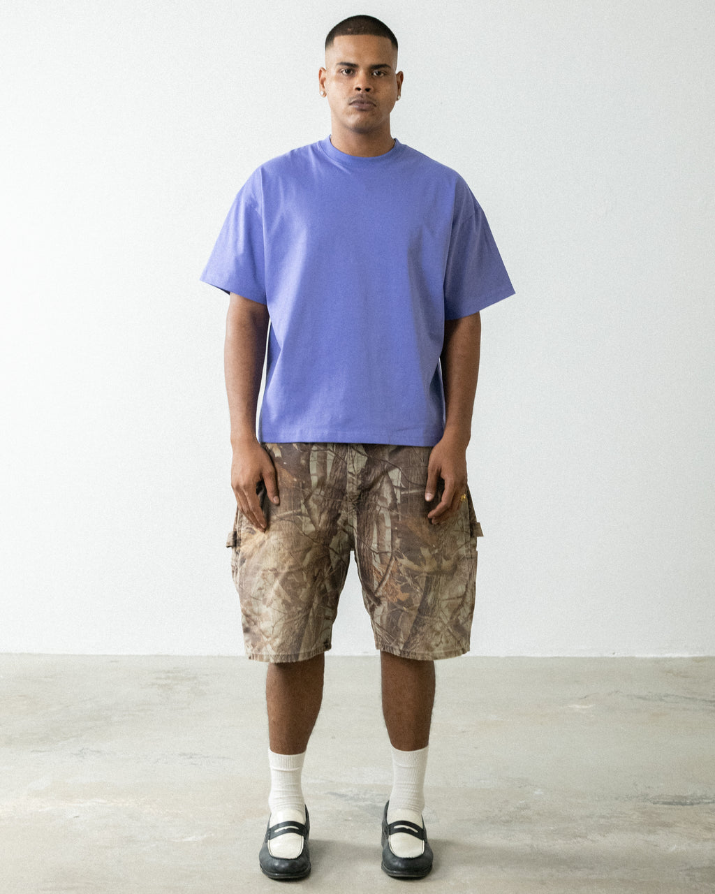 As Boxy S/S Tee Lavender