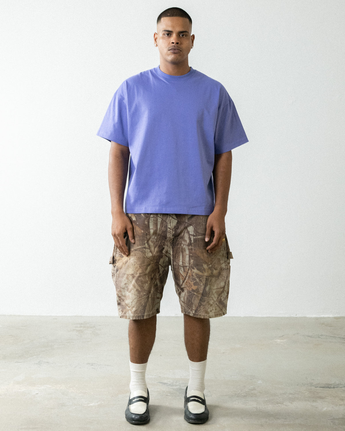 As Boxy S/S Tee Lavender