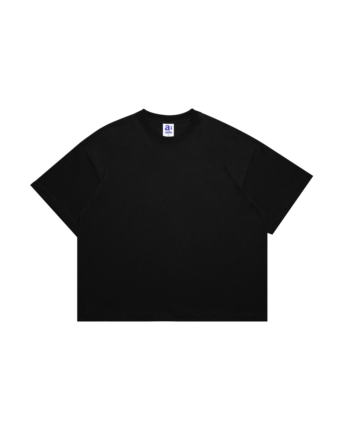 As Boxy S/S Tee Black
