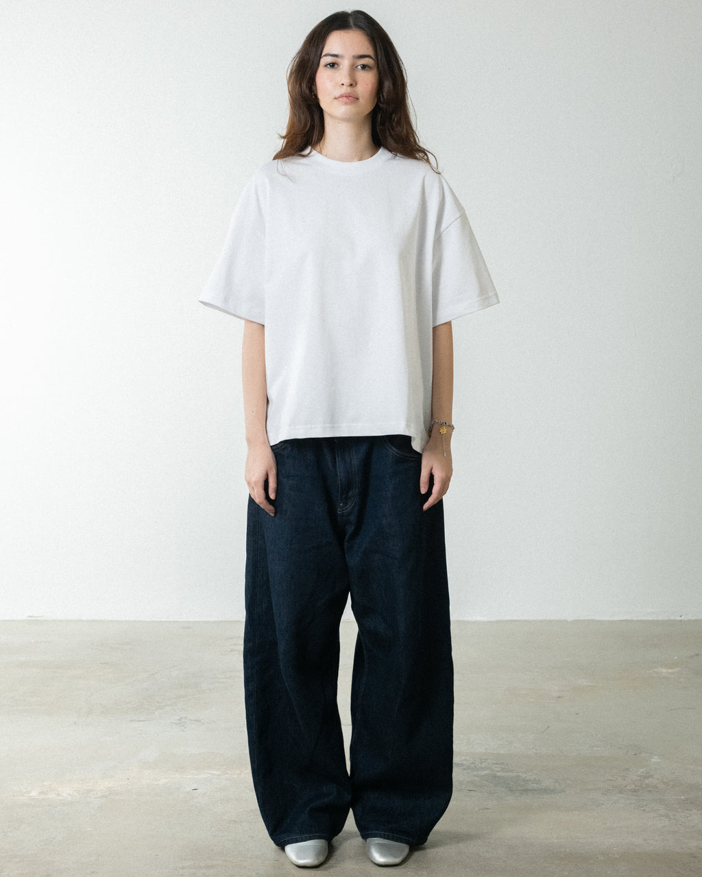 As Boxy S/S Tee White