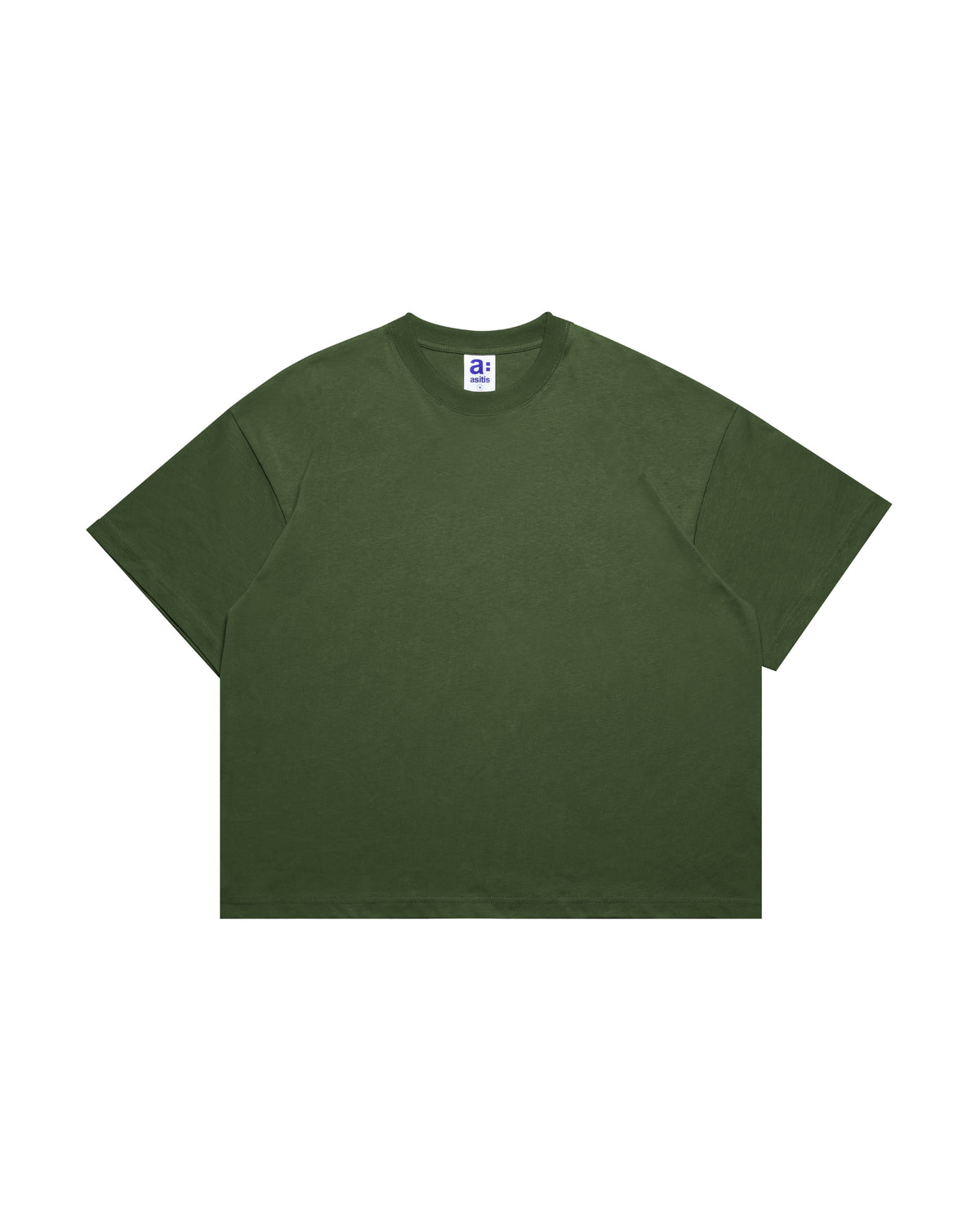 As Boxy S/S Tee Olive
